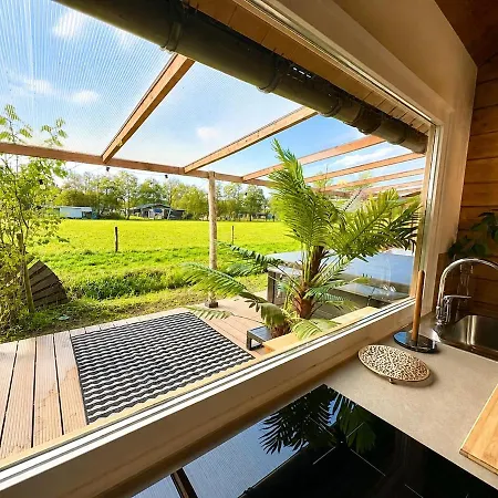 Bohemian Style House With Private Jacuzzi&sauna&free Parking Near Amsterdam&airport Vijfhuizen